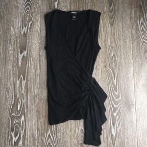 Small black Arden B tank with ruffles